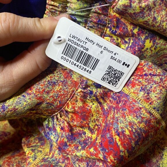 NWT Rare Lululemon Seawheeze 2019 hotty hot short 6 TALL - Picture 5 of 6